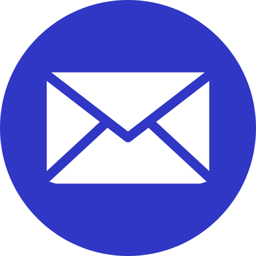 Icono correo Azul